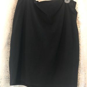 Women’s large black a line skirt